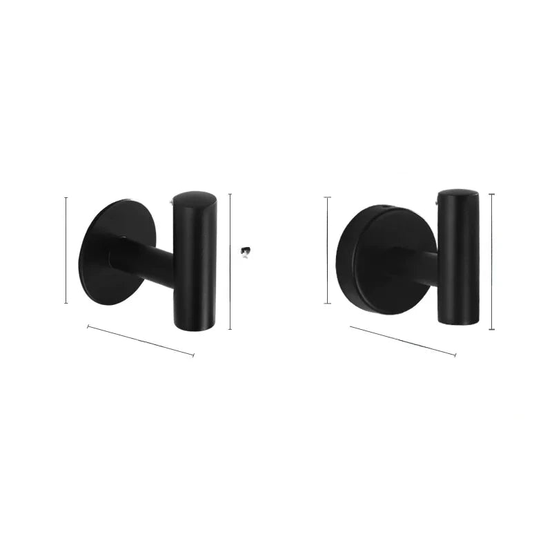 304 Stainless Steel Wall Hook with Strong Adhesive - luxuryhomedecoridea.com