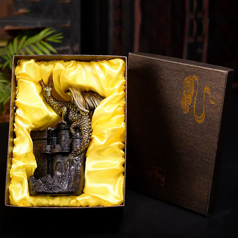 Dinosaur Incense Burner Ceramic Home Decoration Gift - luxuryhomedecoridea.com