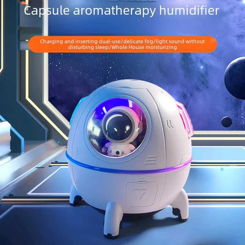 Colorful Astronaut Humidifier with Night Light - luxuryhomedecoridea.com