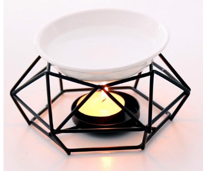 Spatial Iron Incense Burner and Indoor Candle Holder