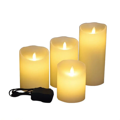 3pcs LED Flameless Candles with Remote for Home Decor