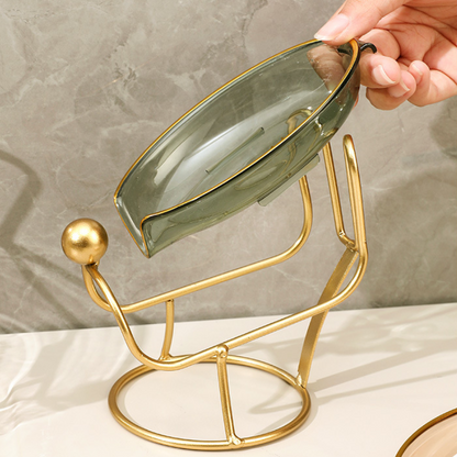 Creative Rabbit Shape Luxury Soap Dish and Drain Tray