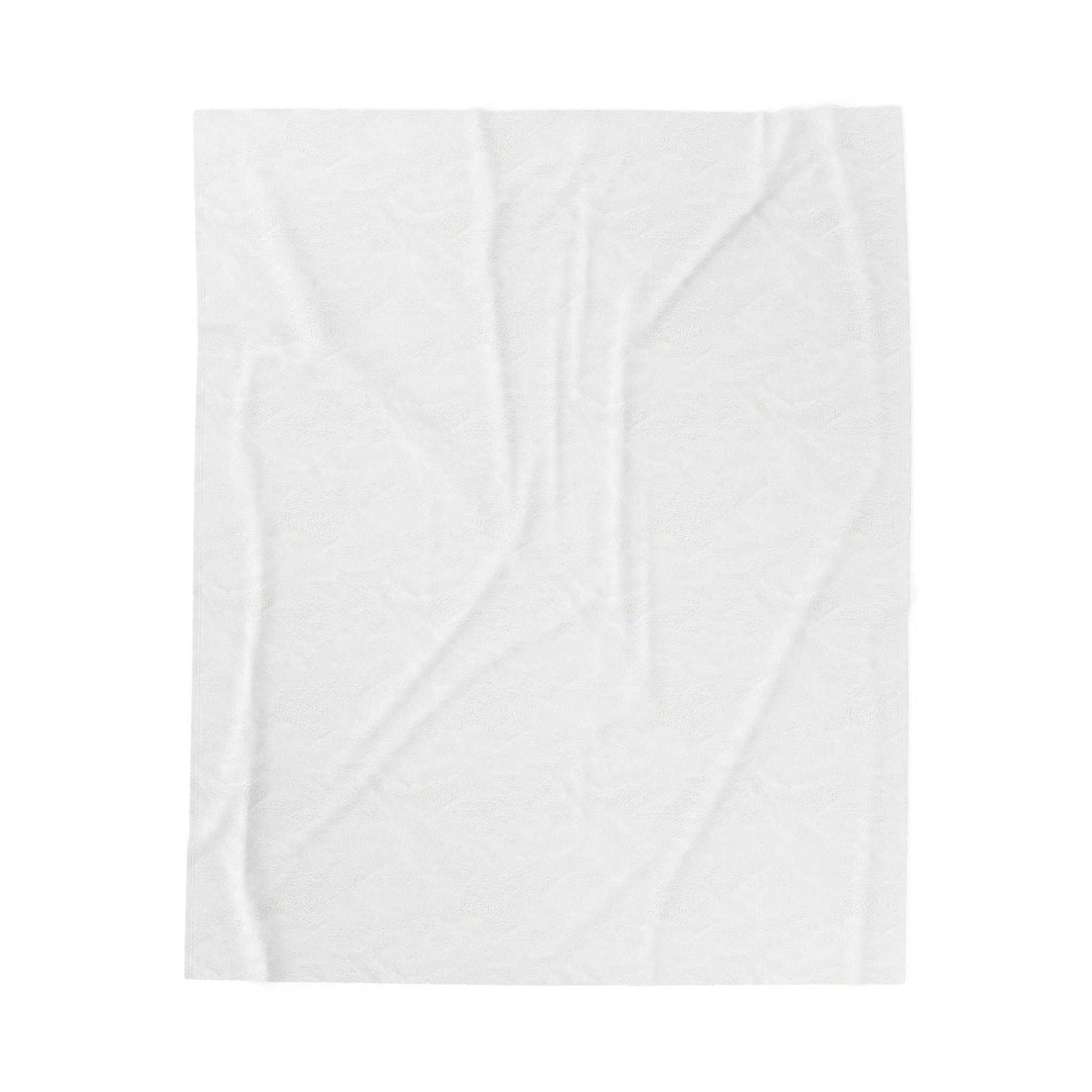 Velveteen Plush Blanket — "Work Smarter Not Harder" Inspirational Throw - luxuryhomedecoridea.com