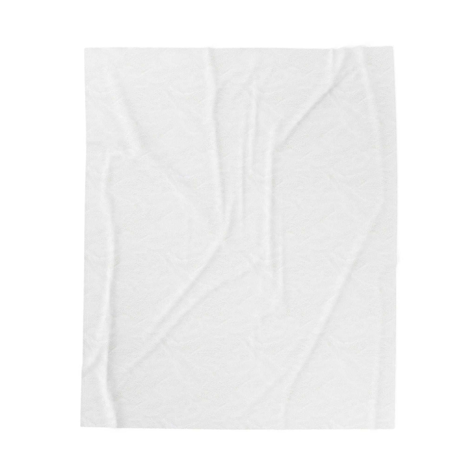 Velveteen Plush Blanket — "Work Smarter Not Harder" Inspirational Throw - luxuryhomedecoridea.com