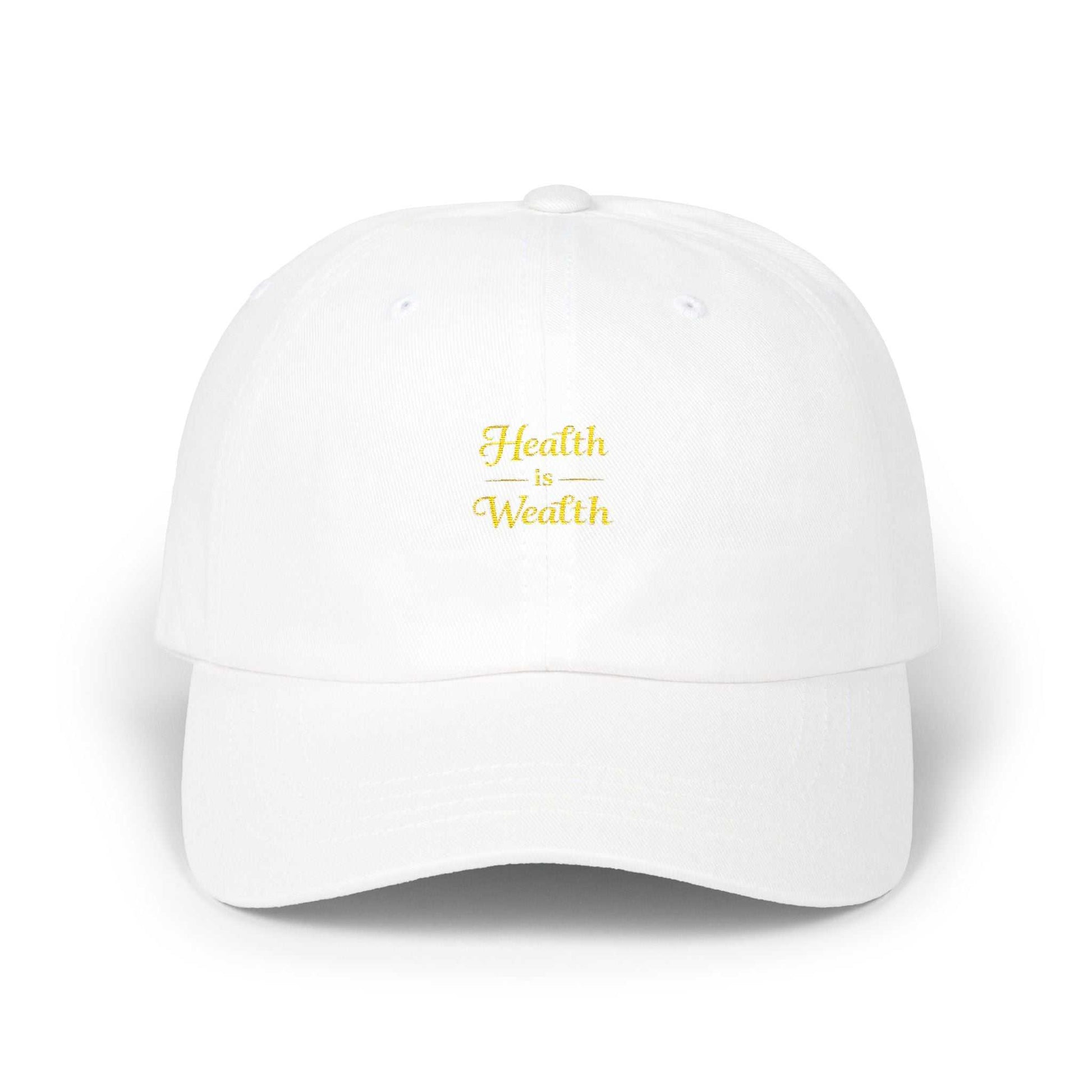 Dad Cap - 'Watch Your Mouth' Embroidered Gold Script - luxuryhomedecoridea.com