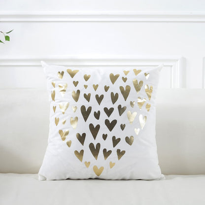 Super Soft Gilding Pillow Cover for Home Decor