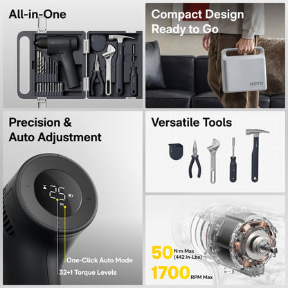 16V Brushless Drill Tool Kit