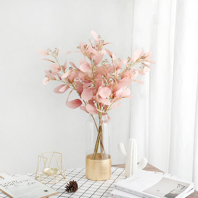 28in Artificial Eucalyptus Stem for Home Decor