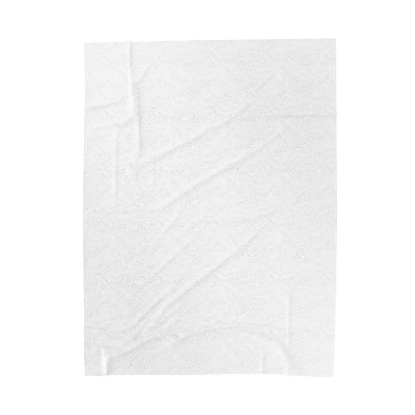 Velveteen Plush Blanket – "Health is Wealth" Gold Script Cozy Throw - luxuryhomedecoridea.com