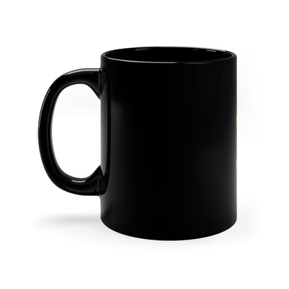 Health Is Wealth Black Coffee Mug – 11oz Inspirational Coffee Cup - luxuryhomedecoridea.com