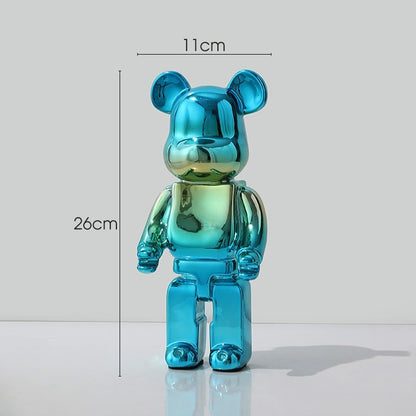Luxury Electroplated Balloon Bear Decor for Home
