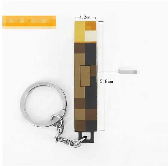 Minecraft Torch Keychain (Limited Edition) (Single)