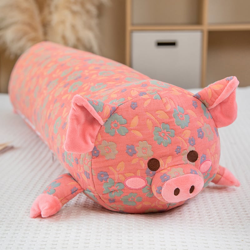 Multifunctional Pig-shaped Throw Pillow Doll (3 Layers)