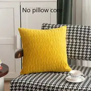 1pc Solid Color Throw Pillow Cover (Pillow Not Included)