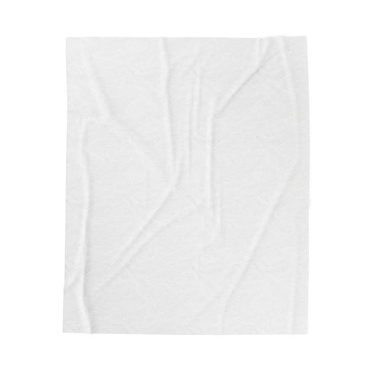 Velveteen Plush Blanket – "Health is Wealth" Gold Script Cozy Throw - luxuryhomedecoridea.com