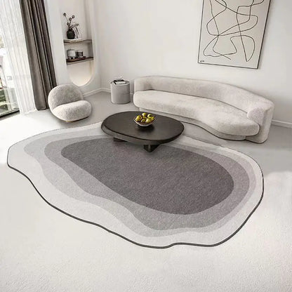 Luxury Style Living Room Area Rug with Non-Slip Design
