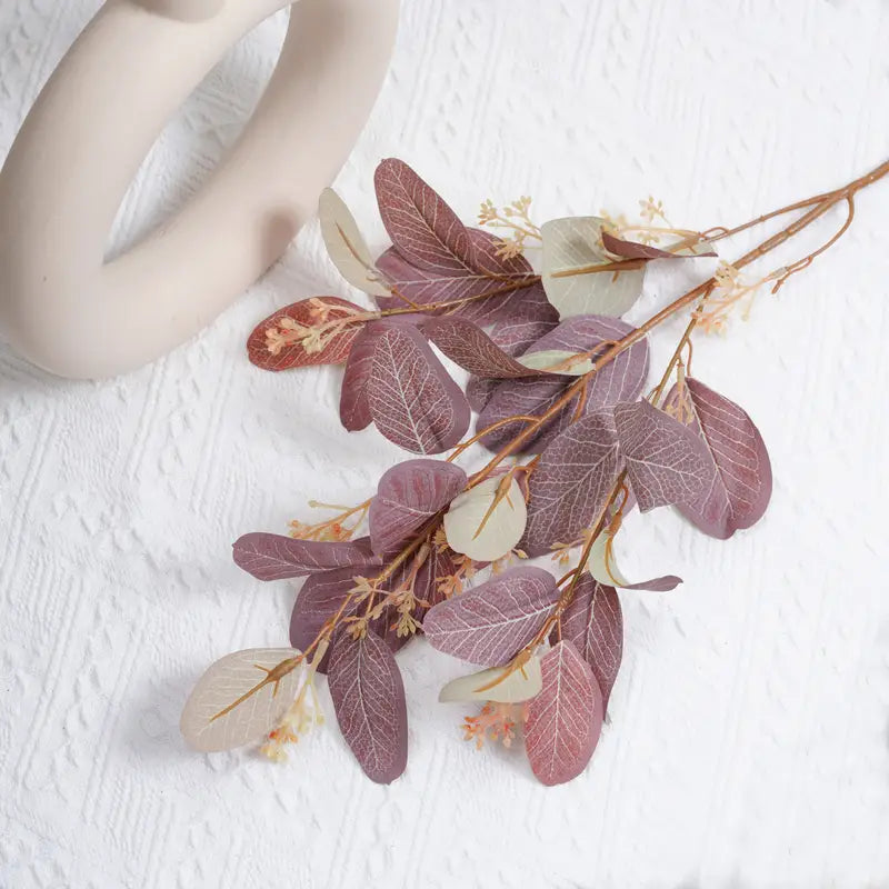 28in Artificial Eucalyptus Stem for Home Decor
