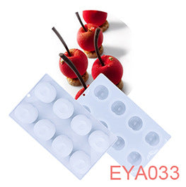 Silicone Fruit-Shaped Molds for Halloween Candles & Cakes