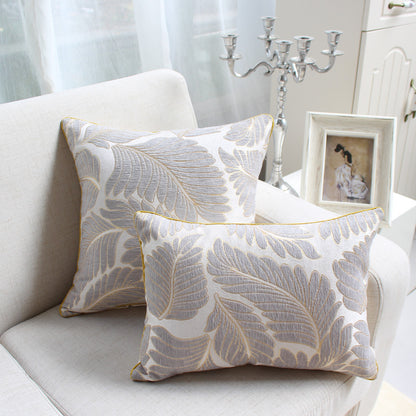 Chenille Jacquard Decorative Throw Pillow