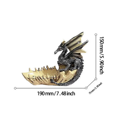 Tyrannosaurus Resin Sculpture Ornament for Home Decor