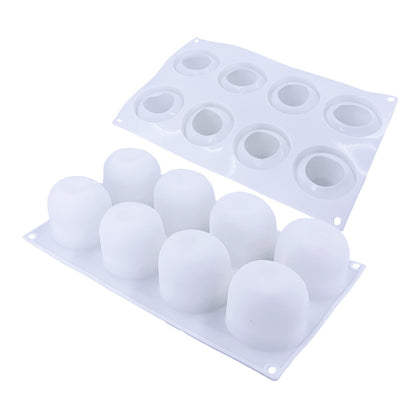 Silicone Fruit-Shaped Molds for Halloween Candles & Cakes
