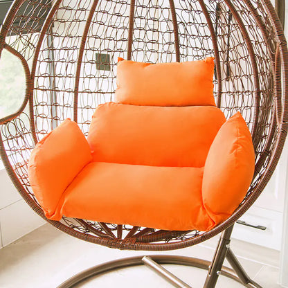 Large Solid Color Rattan Chair Cushion