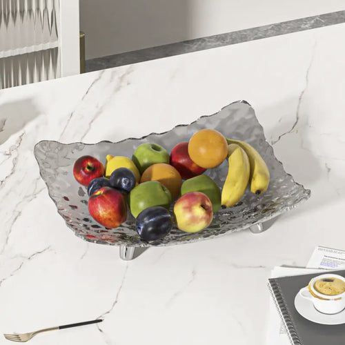 Luxury Transparent Snack Tray for Home and Hotel Use