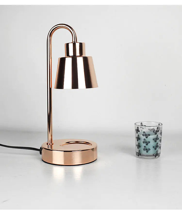 Mini Retro Aroma Wax Melter Lamp with Romantic Design