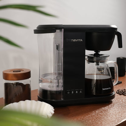 Enthusiast 8-Cup Drip Coffee Brewer with 1.3L Thermal or Glass Carafe