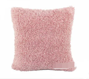Customizable Plush Pillow Covers for Sofas and Cars