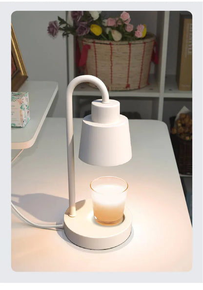 Mini Retro Aroma Wax Melter Lamp with Romantic Design