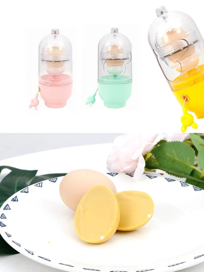 Golden Egg Maker Shaker Whisk Tool for Kitchen Use