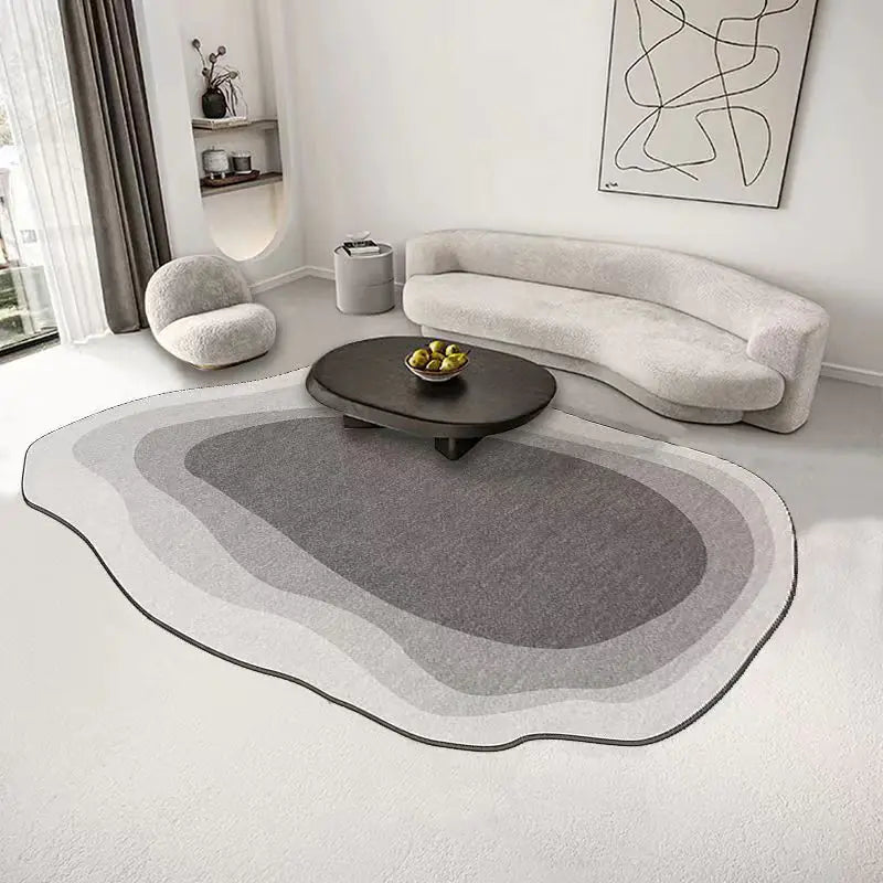 Luxury Style Living Room Area Rug with Non-Slip Design