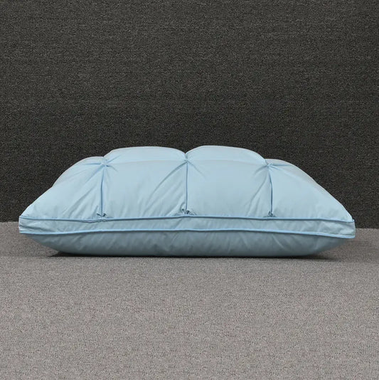 White Goose Down Cotton Single Sleep Aid Pillow