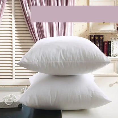 White Polished Sofa Cushion with PP Cotton Core