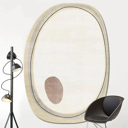 Luxury Style Living Room Area Rug with Non-Slip Design