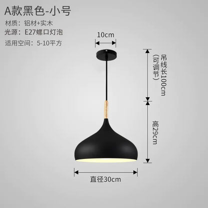 Nordic Style Vintage Restaurant Pendant Light Fixture