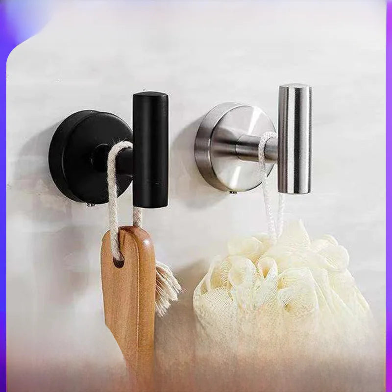 304 Stainless Steel Wall Hook with Strong Adhesive