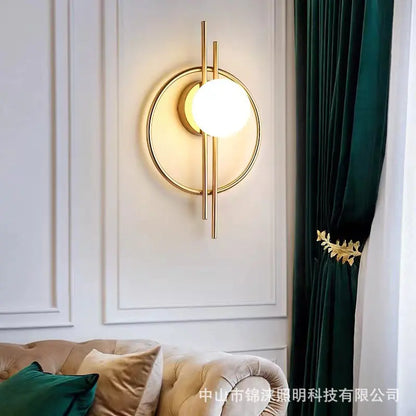 Modern LED Minimalist Wall Light for Living Room