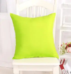 Solid Color Plush Pillow Covers for Sofa and Office - luxuryhomedecoridea.com