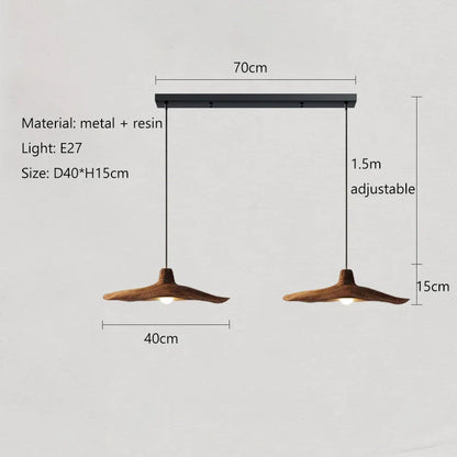 Vintage Wabi-Sabi Wind E27 LED Pendant Lights - Illuminate Your Restaurant, Cafe, and Home with Timeless Charm