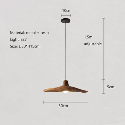 Vintage Wabi-Sabi Wind E27 LED Pendant Lights - Illuminate Your Restaurant, Cafe, and Home with Timeless Charm