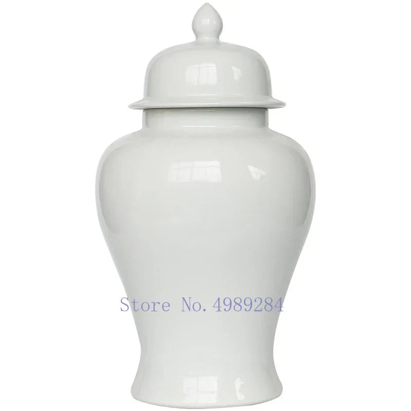 DecorBites™ Chinese Retro Handcrafted General Jar Vase for Home Decor & Storage