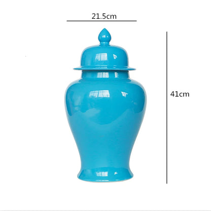 DecorBites™ Chinese Retro Handcrafted General Jar Vase for Home Decor & Storage