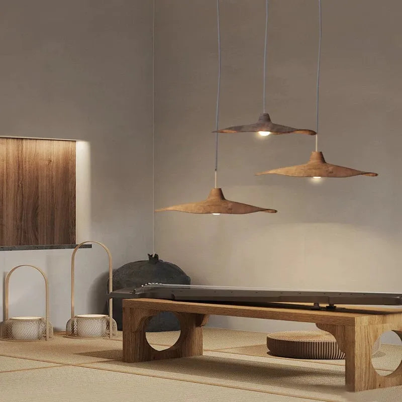 Vintage Wabi-Sabi Wind E27 LED Pendant Lights - Illuminate Your Restaurant, Cafe, and Home with Timeless Charm