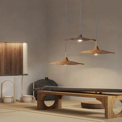 Vintage Wabi-Sabi Wind E27 LED Pendant Lights - Illuminate Your Restaurant, Cafe, and Home with Timeless Charm