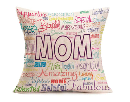 Mother's Day Square Pillow - luxuryhomedecoridea.com