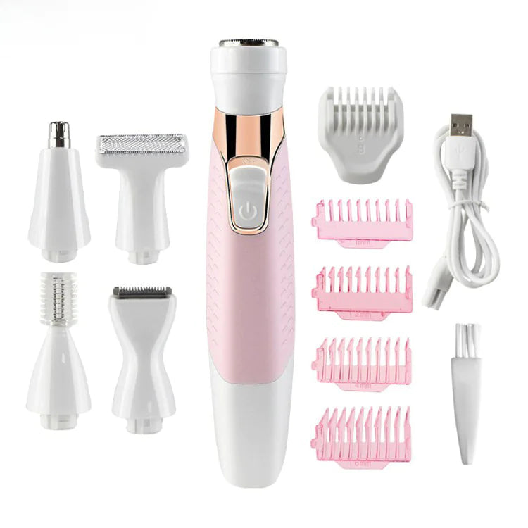5-in-1 Rechargeable Hair Removal Device for Women