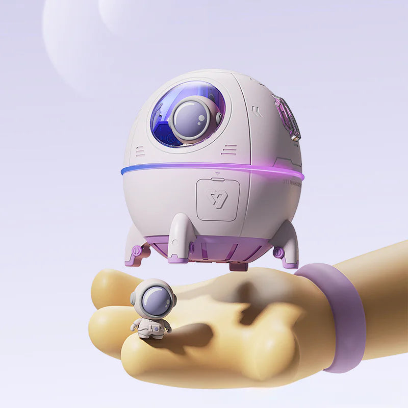 Colorful Astronaut Humidifier with Night Light