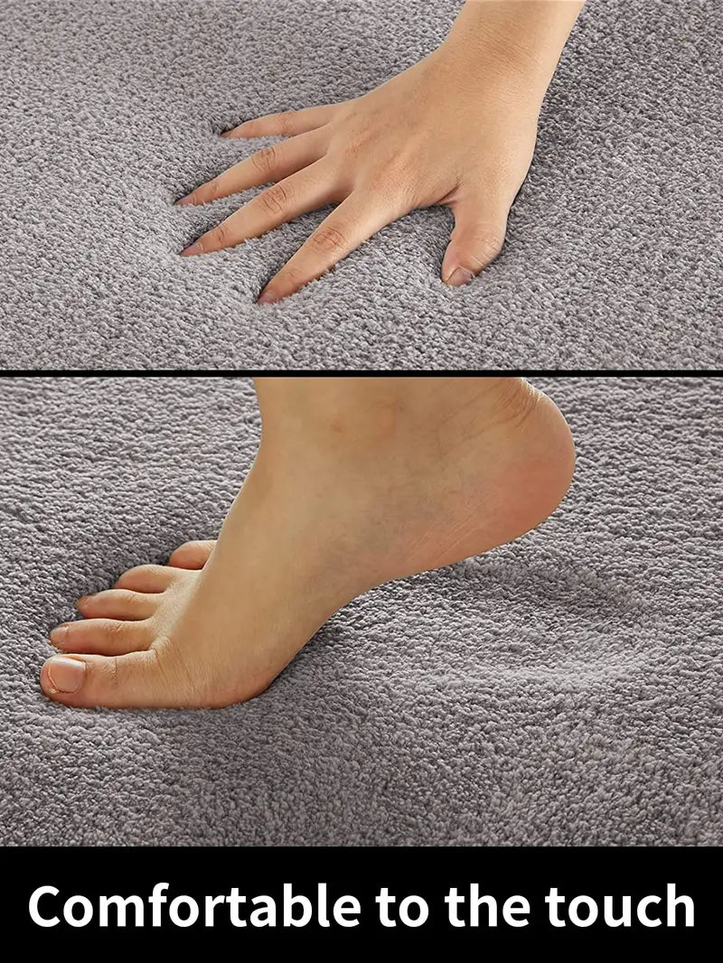 Rectangular Sponge Bath Mat (1 Piece)